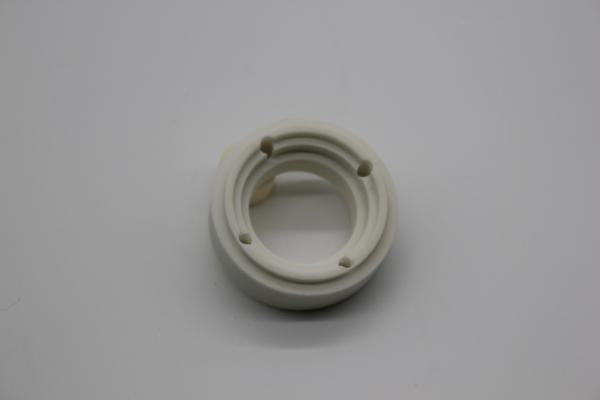 Electronic AL2O3 Custom Ceramic Parts Alumina Ceramic Disc Vacuum Aluminum Oxide Ring