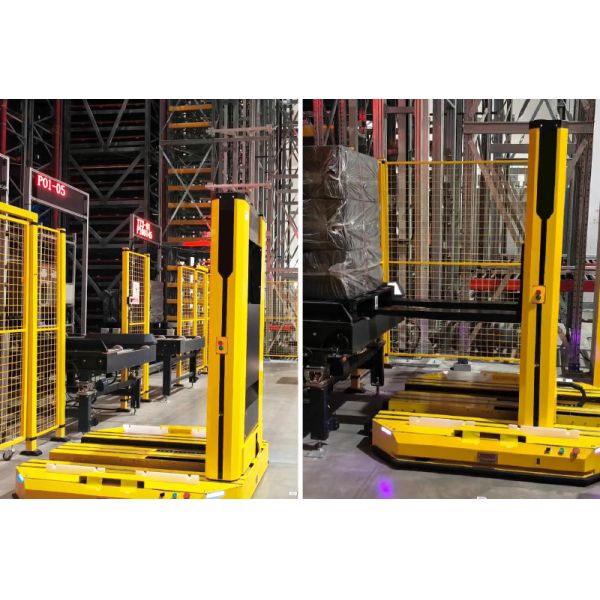 VFR,VNA Fork-Type AMR,Very Narrow Aisle Fork-Type Autonomous Mobile Robot,Warehouse Automation And Logistics Industry Automatically Organize And Stack Pallets Handling Robot