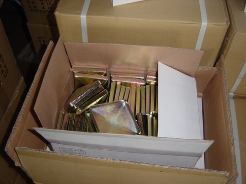 Steel cover CV602, square, galvanized