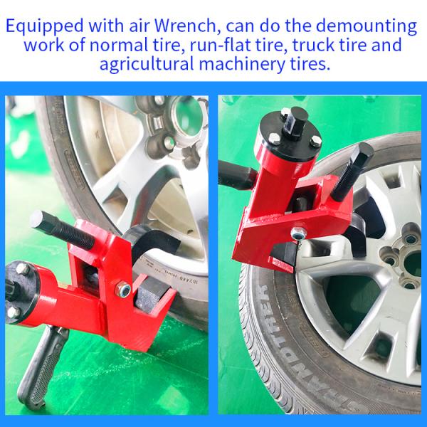 10000lbs Tyre Bead Breaker Car Tire Repair Tool Impact Wrench Driven