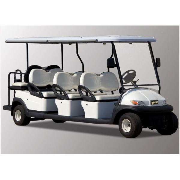 Street Legal 8 Seater Golf Cart 3.7kw KDS Motor For Airport Passenger