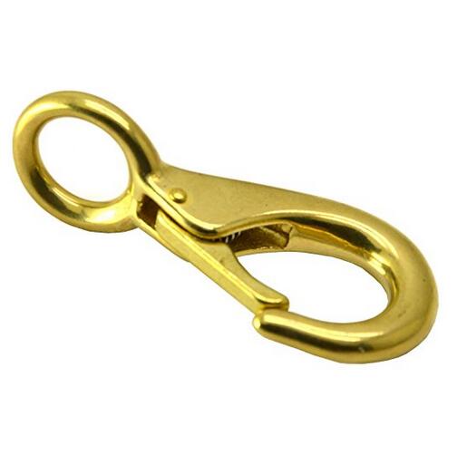 Solid Brass Swivel Snap Hooks