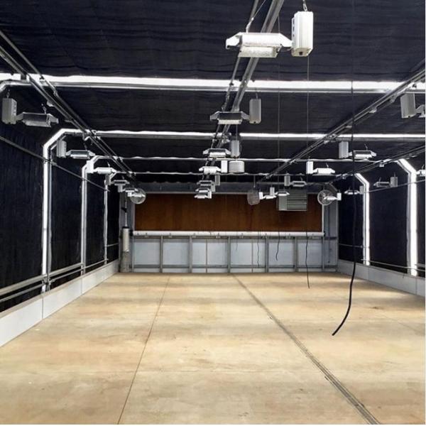 Heat Preservation Blackout Light Deprivation Greenhouse Single Span Automatic