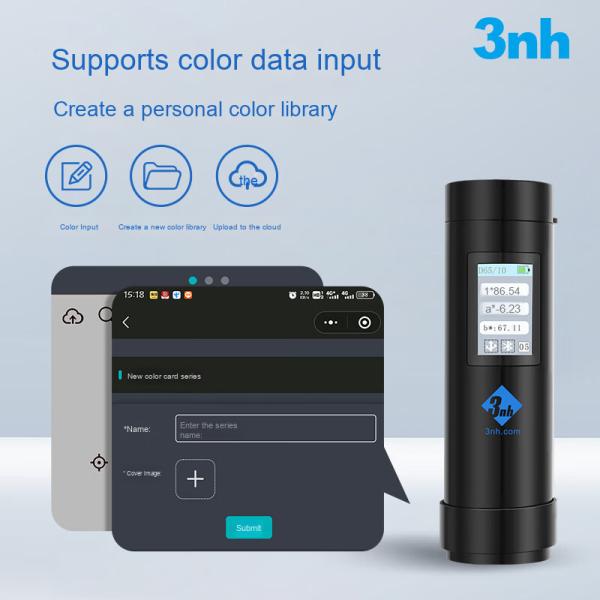 3nh Portable Laboratory Colorimeter Color Difference Treasure CR4501 Paint Coating Plastic Meter