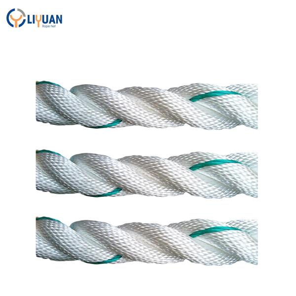 3 Strand Diameter 10mm Green PE Rope Tough and Long-Lasting for Your Business Needs