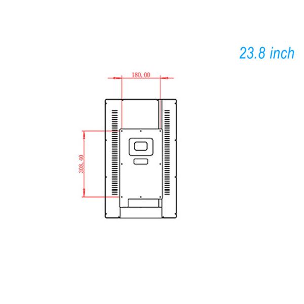 23.8-inch Android version intelligent hospital triage room doctor department diagnosis cloud based digital signage
