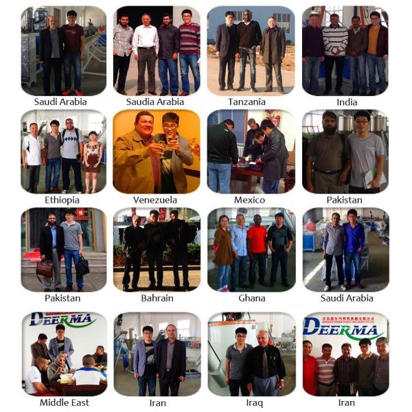 80kw / 60kw Máquinas de producción de tuberías de plástico / PVC para requisitos del cliente 26m * 2m * 2m