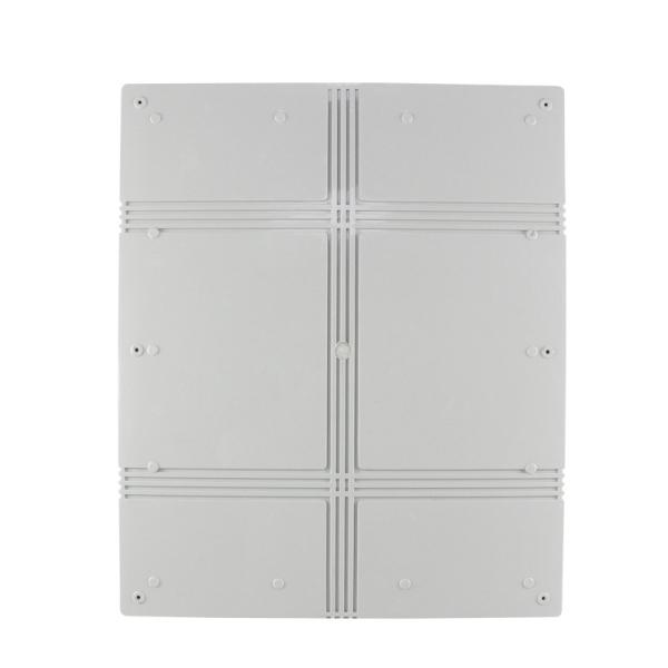 630x530x250mm / 19.68x15.75x7.87 Large PC Clear Cover Waterproof Electrical Enclosure with Latch Lid