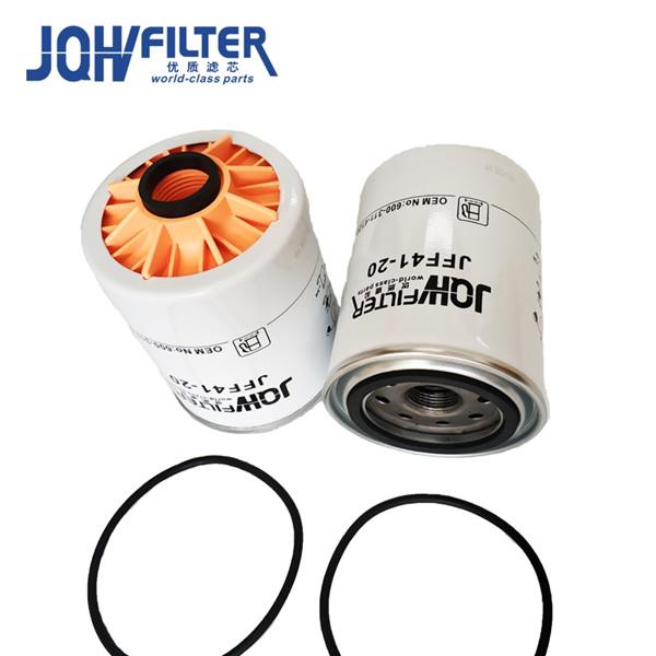 Filtro de combustível diesel do OEM 600-319-4120, máquina escavadora Spares de 600-319-4110 KOMATSU