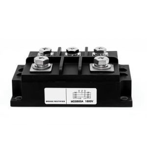 Industrial Grade Mds600A Three Phase Bridge Rectifier Module for Copper Circuits
