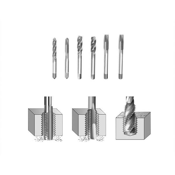 Premium HSS-E M35 Metric Machine Taps | 6H Tolerance Fully Ground Spiral Point Taps | Extended Tool Life for Hard Alloys & Inox