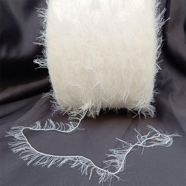 0.3cm Length Feather Mink Yarn For Knitting Sweraters Socks Hats Gloves Cardigans