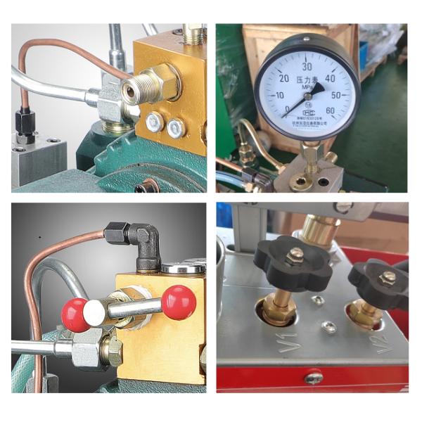 Электрический тип цилиндра 1100В 4ДСИ насоса 4 испытания давления