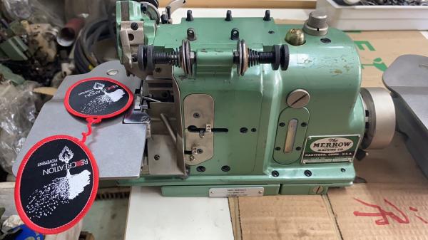 Merrow MG-3U Second Hand Overlock Machine High Speed For Badge Armband