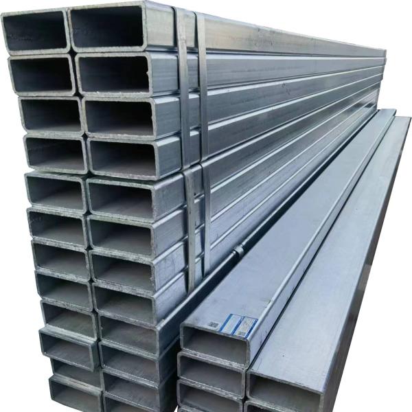 Galvanized Steel Tube with Schedule 40 Rectangular Shape and 12M Length ±1% Tolerance