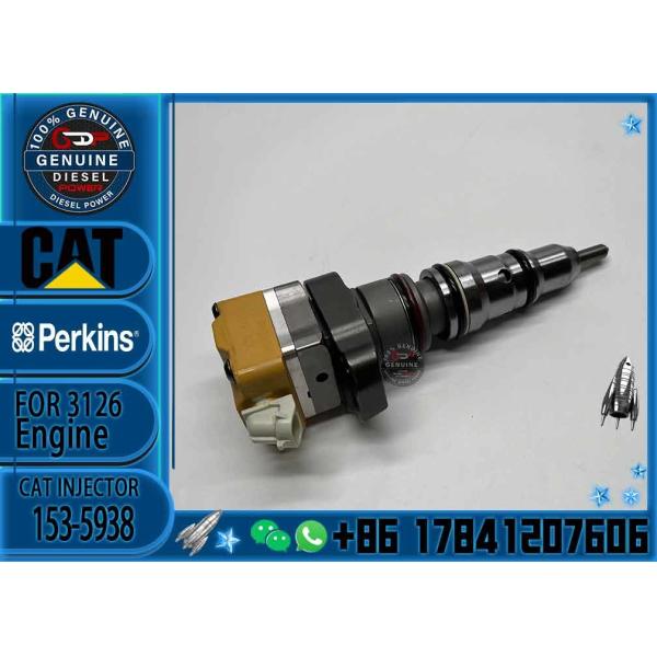 10R9239 0R9343 inyector de combustible diesel de ferrocarril común 232-1171 153-5938 para el motor diesel Caterpillar 3126B 2321171 1535938