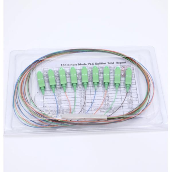 Fiber Splitter 0.9mm 1*3 1*5 1*6 1*7 2*4 2*32 Ways SC/UPC SC/APC Connector Splitter 2*1