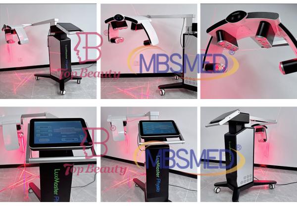 Recuperação crônica aguda livre de ferimento do esporte da dor do ombro do pescoço da máquina 635nm do laser da fisioterapia da dor