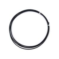 Black Nylon Stainless Steel Wire Ropes 7*7 1.2mm Beautiful And Firm