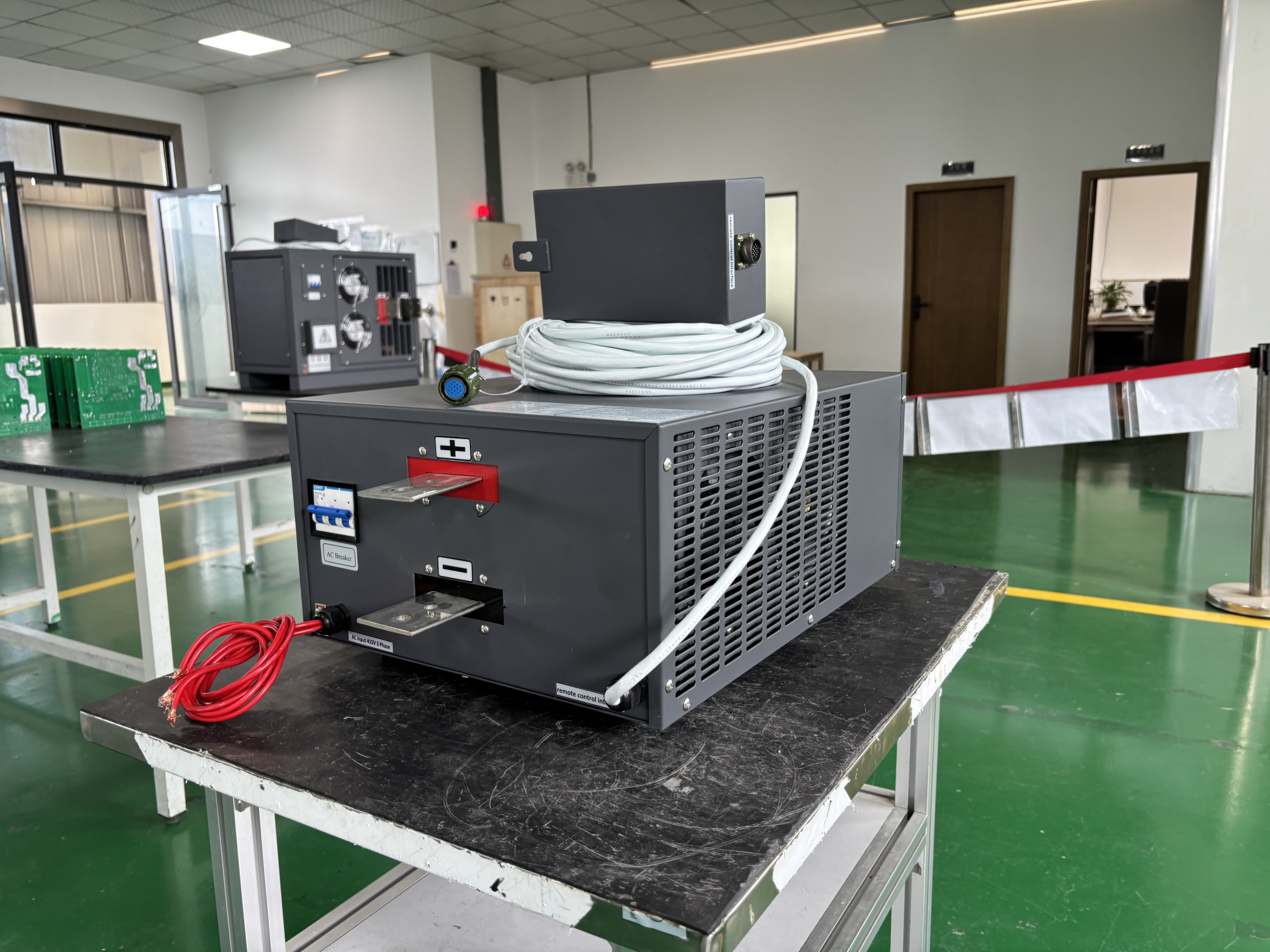 12V 1000A Industrial Electroplating Rectifier 415V Three Phase AC Input Heavy Duty DC Power Supply for Metal Surface Treatment