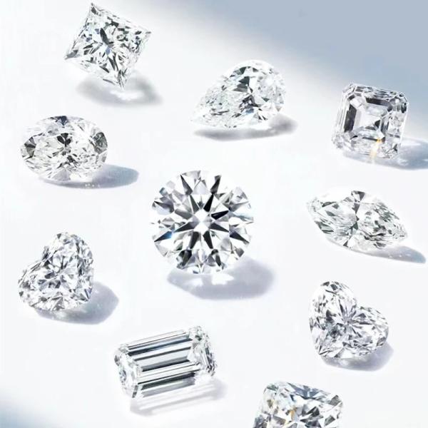 18k Cool Design Ring 3ct White Lab-Grown Diamond Ring Round Shape Synthetic Diamond Ring