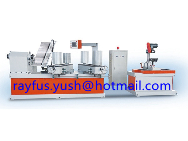 Paper Pipe Making Machine, Paper Tube Making Machine, 4-head, NC computer