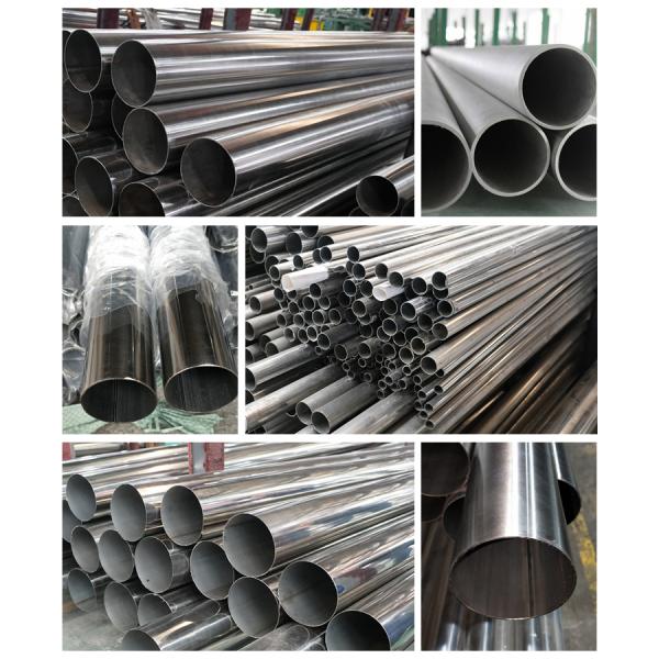 Custom Size 4 Inch 201 202 304 304L316 Welded Stainless Steel Round Tube Pipes