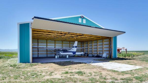 Sophisticated Steel Structure Hangar 5m - 6m Height Aircraft Hangar Steel Buildings