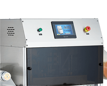 Fully Automatic Vertical Modified Atmosphere Sealer DQ480L-E with Food Grade 304 Stainless Steel and 6061 Anodized Aluminum Mold for Automatic Packaging