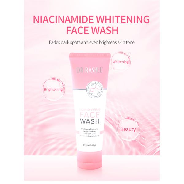 Face Wash Moisturizing Dark Spots Removal Niacinamide Whitening Face Wash 100ml