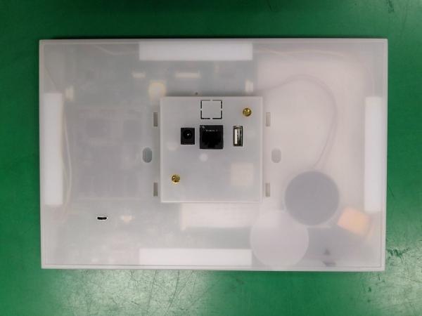 EU Popular Industrial Control Wall mount POE Touch Panel 10 inch Android Tablet PC With Four Sides LED Light