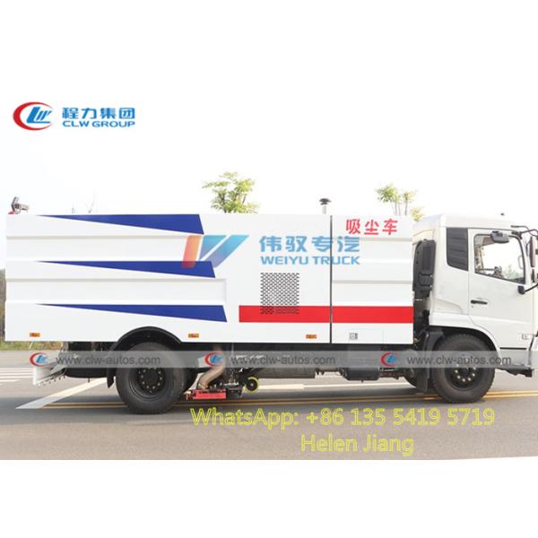 Тележка метельщика дороги вакуума Dongfeng 4x2 10CBM для чистки улицы