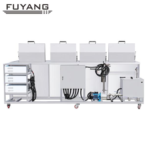 108L 40KHz Four Tank Automotive Ultrasonic Cleaner For Car Engine Parts