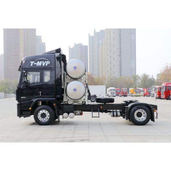 High GVW Shaanxi Auto X5000 460hp 4X2 LNG Towed Truck Head for Heavy Duty Hauling