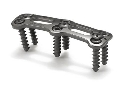 Titanium Spinal Internal Fixation Anterior Cervical Plates 24-88mm Length