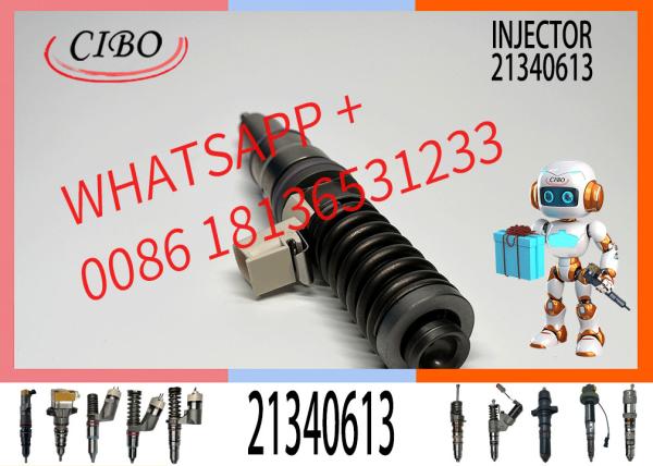 VOE21340611 21340611 Fuel nEuro 4 Truck Engine Parts 21340613 BEBE4D24103 BEBE4D24003 Common Rail Fuel Injecjector Common Rail Injector for Vo-lvo FM400 EC380 EC480 Excavator Aftermarket Parts Rebuild