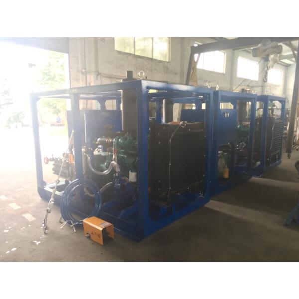 давление высокого уборщика давления 800bar водоструйного регулируемое для трубопроводов чистых