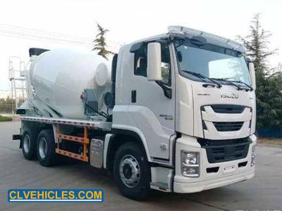 ISUZU GIGA 6X4 380hp 10CBM Concrete Mixer Drum Truck