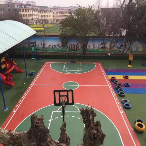 Deportes de acrílico que suelan a la cancha de básquet al aire libre portátil de la pista de tenis de la paleta
