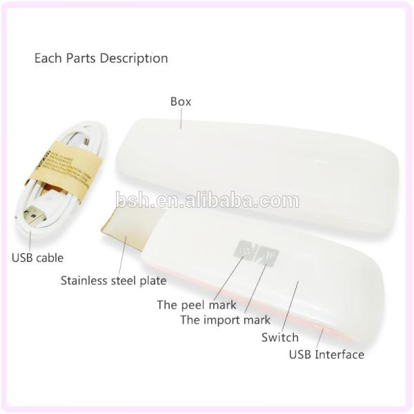 Japan Hot Sale Home Ultrasonic Skin Scrubber Machine BF1208