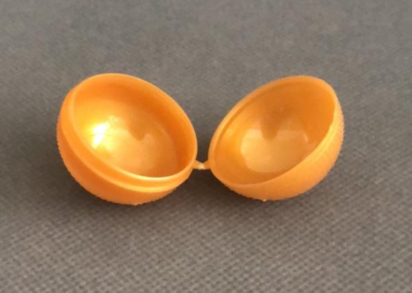 12g Medical Plastic Bottle , Food Grade Empty Wax Pill Spherical Shell