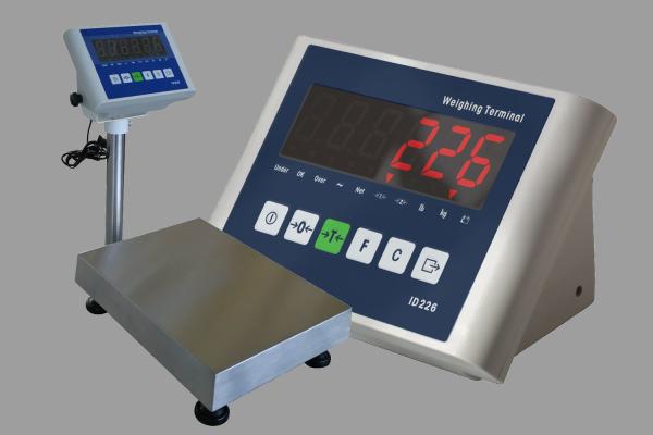 Plastic Housing Platform Scale Indicator , ID226P Weighing Terminal