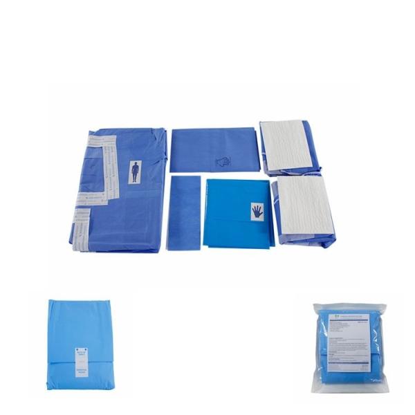 Подгонянная лапароскопия Pelviscopy пакует Nonwoven пакет лапароскопии