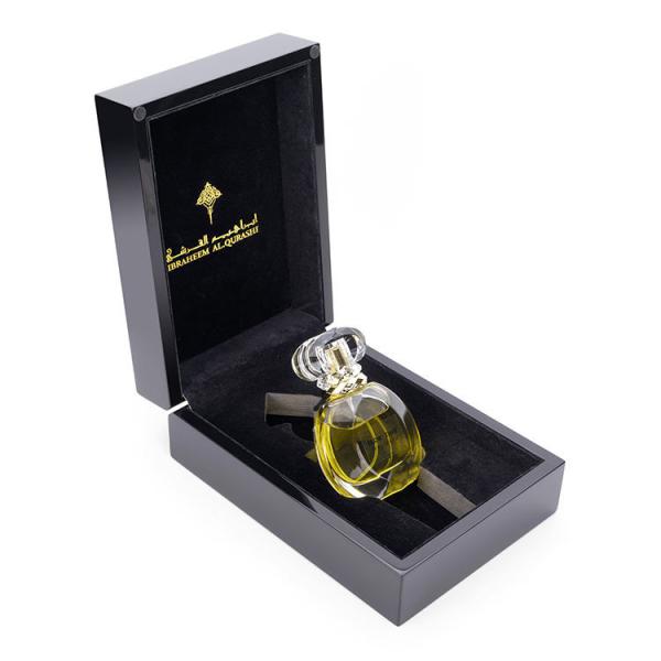 Customized Black Luxury Wooden Perfume Gift Box