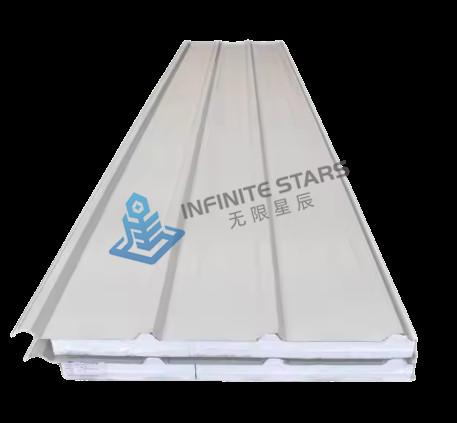 Lightweight Color Steel Sandwich Panel EPS 50mm Energy Saving Waterproof