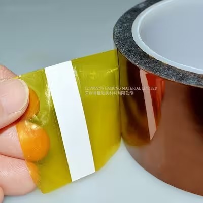 Kapton Polyimide Film Heat Resistance Tape High Temperature Silicone Adhesive Tape​