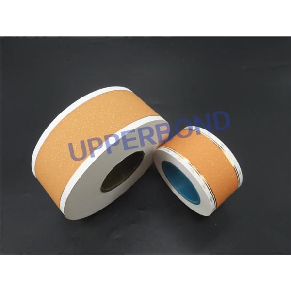 Упаковочные материалы сигареты наклоняя бумажную желтую пробочку Rolls