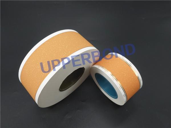 Materiais de embalagem do cigarro que derrubam Cork Rolls amarelo de papel