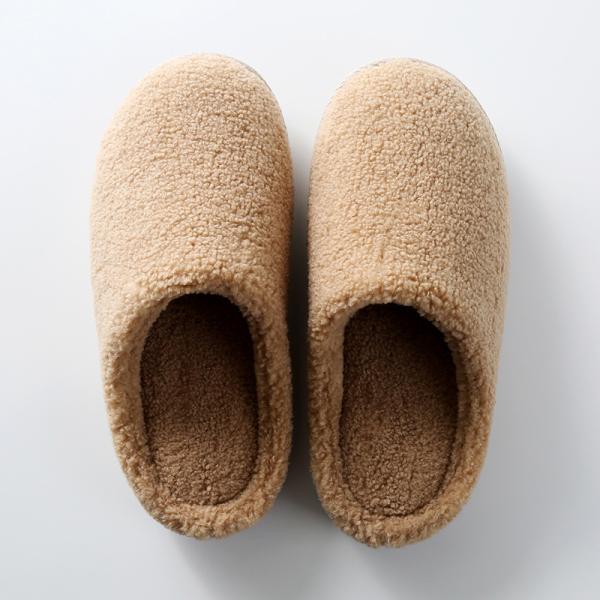 Women's and Men's Winter Cotton Flax Casual Open Toe Slippers