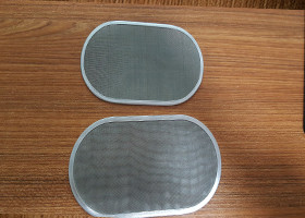 Decorative Circular Mesh Filter Disc , Stainless Steel Mesh Disc